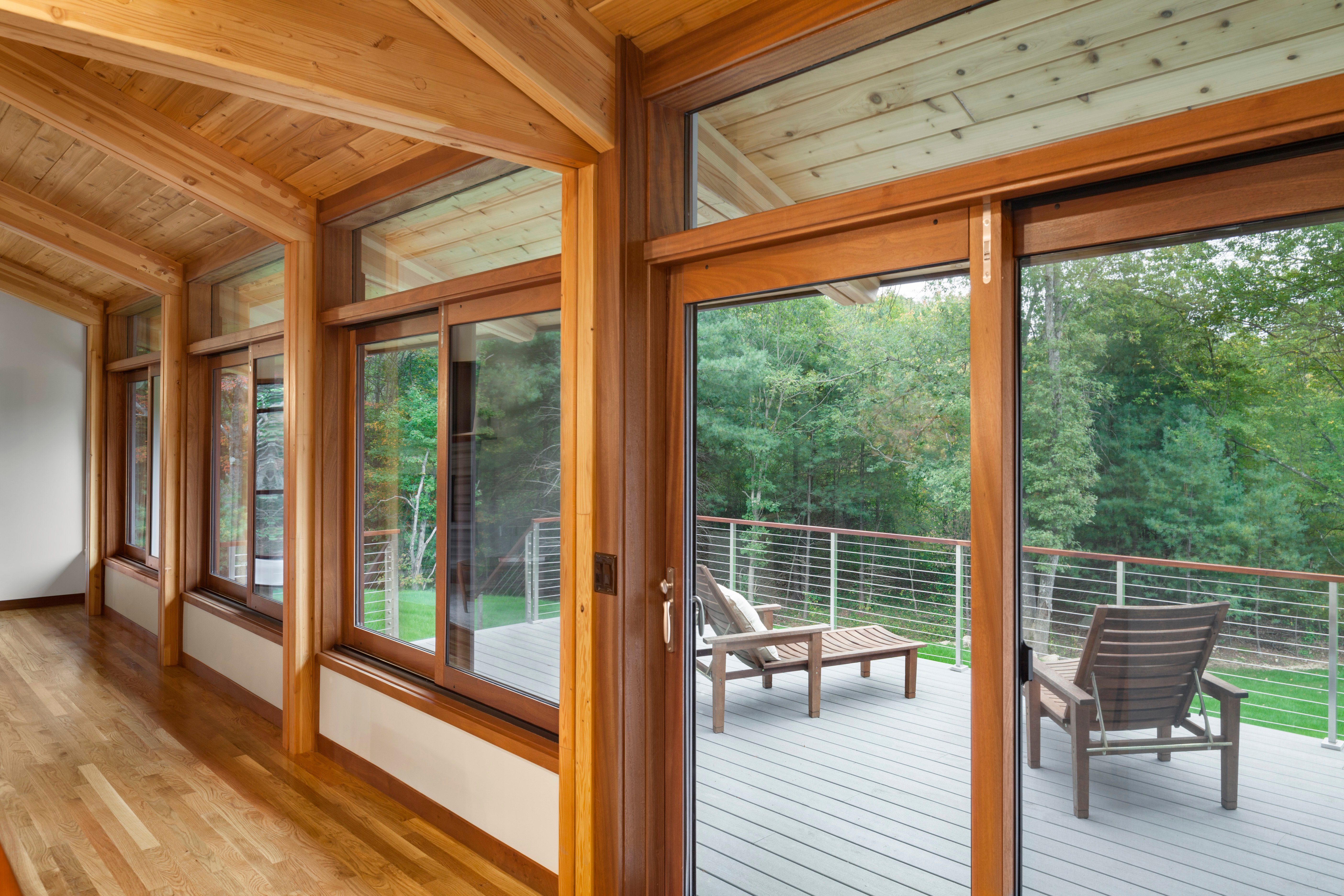 9977 Mahagony Slider Wal- Acorn Deck House