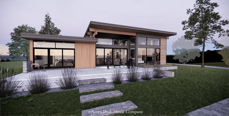 Modern home design | Acorn Deck House Company