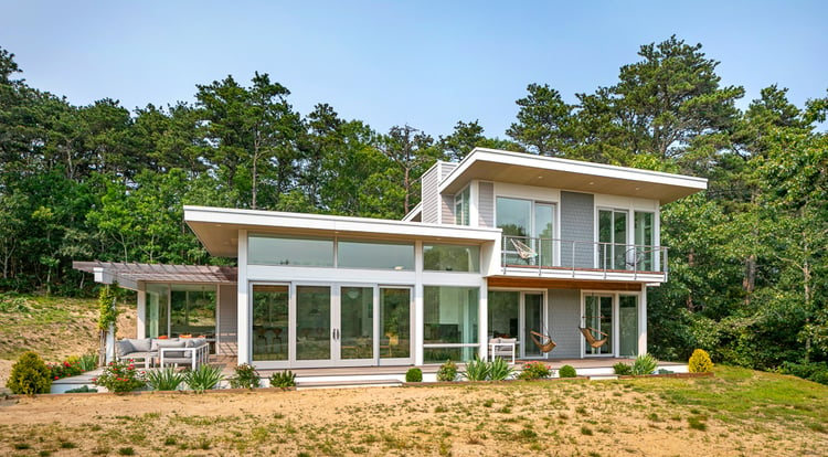 Modern house design in Massachusetts, custom home builder in Massachusetts